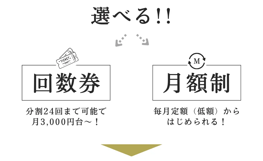 料金は回数券と月額制から選べる